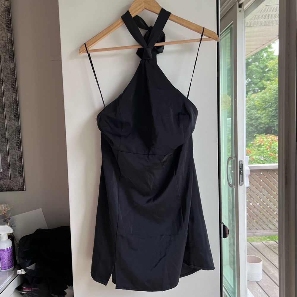 NWT Black halter top little black dress from Urban Outfitters